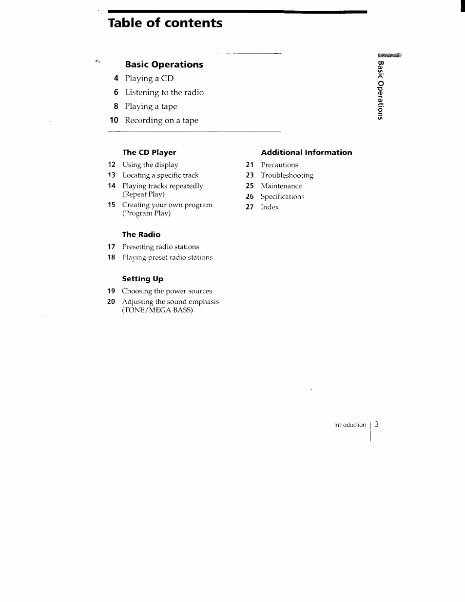 Sony CFD-350 User Manual | Page 3 / 27