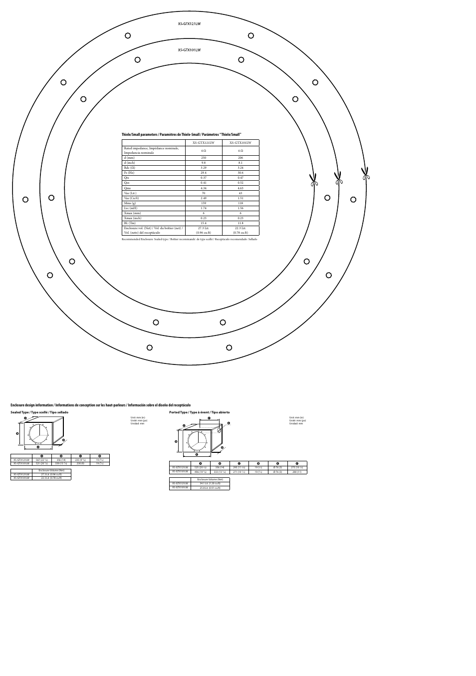 Sony XS-GTX121LW User Manual | Page 2 / 2