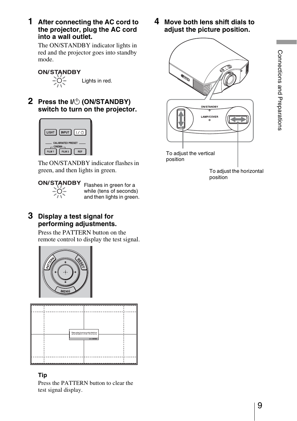 Sony VPL-HW40ES User Manual | Page 9 / 79