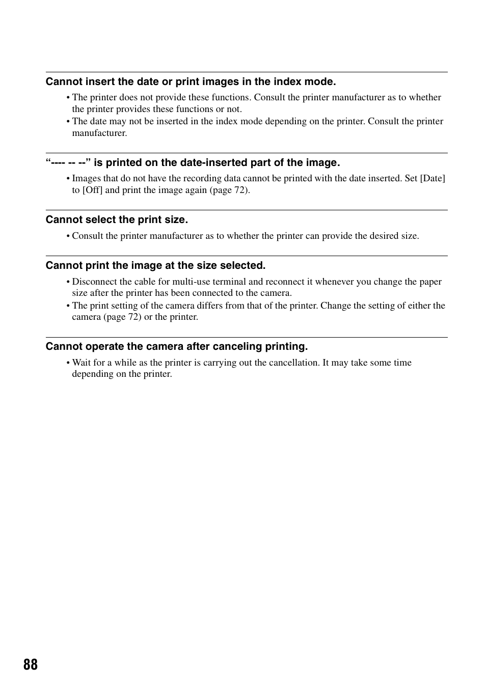 Sony DSC-T5 User Manual | Page 88 / 107