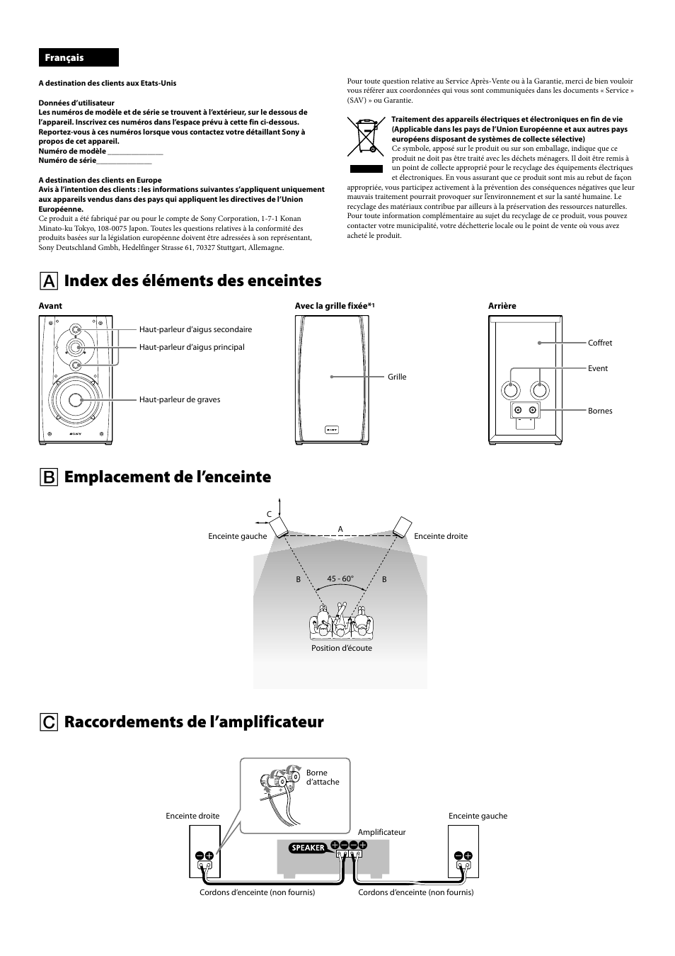 Sony SS-NA5ES User Manual | Page 4 / 8