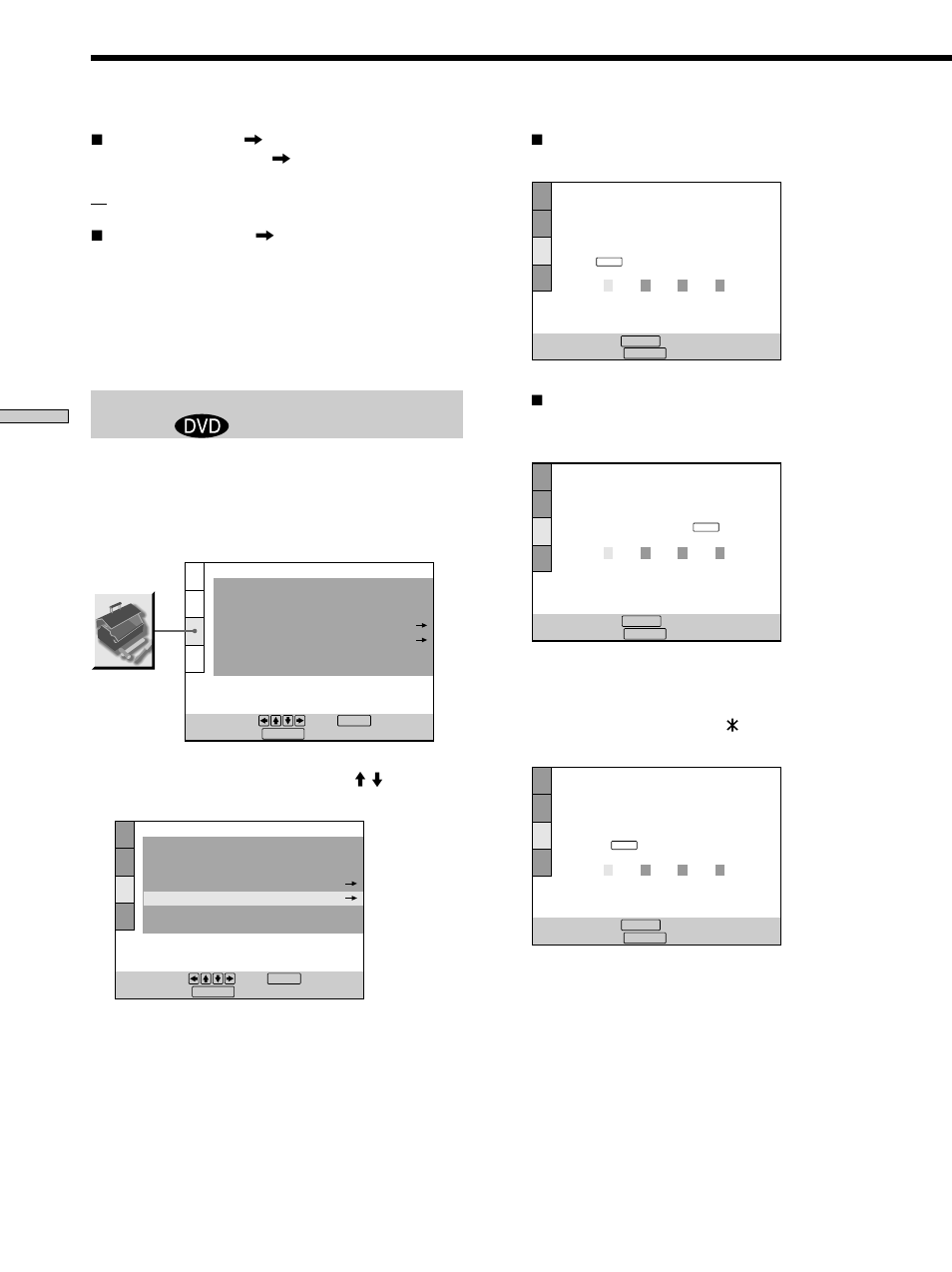 Custom settings (custom setup), Limiting playback by children (parental control) | Sony DVP-CX860 User Manual | Page 66 / 88