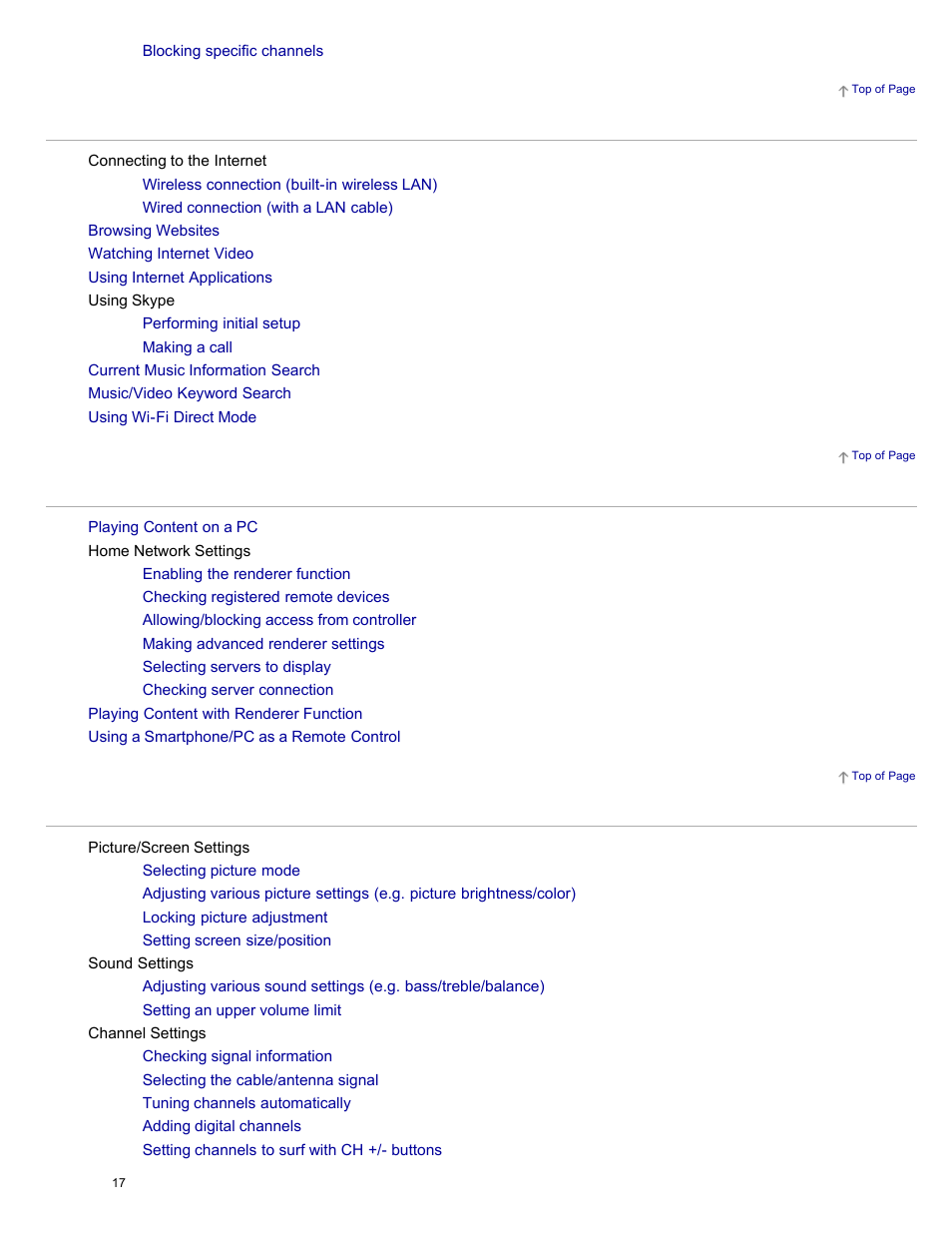 Sony XBR-84X900 User Manual | Page 22 / 185