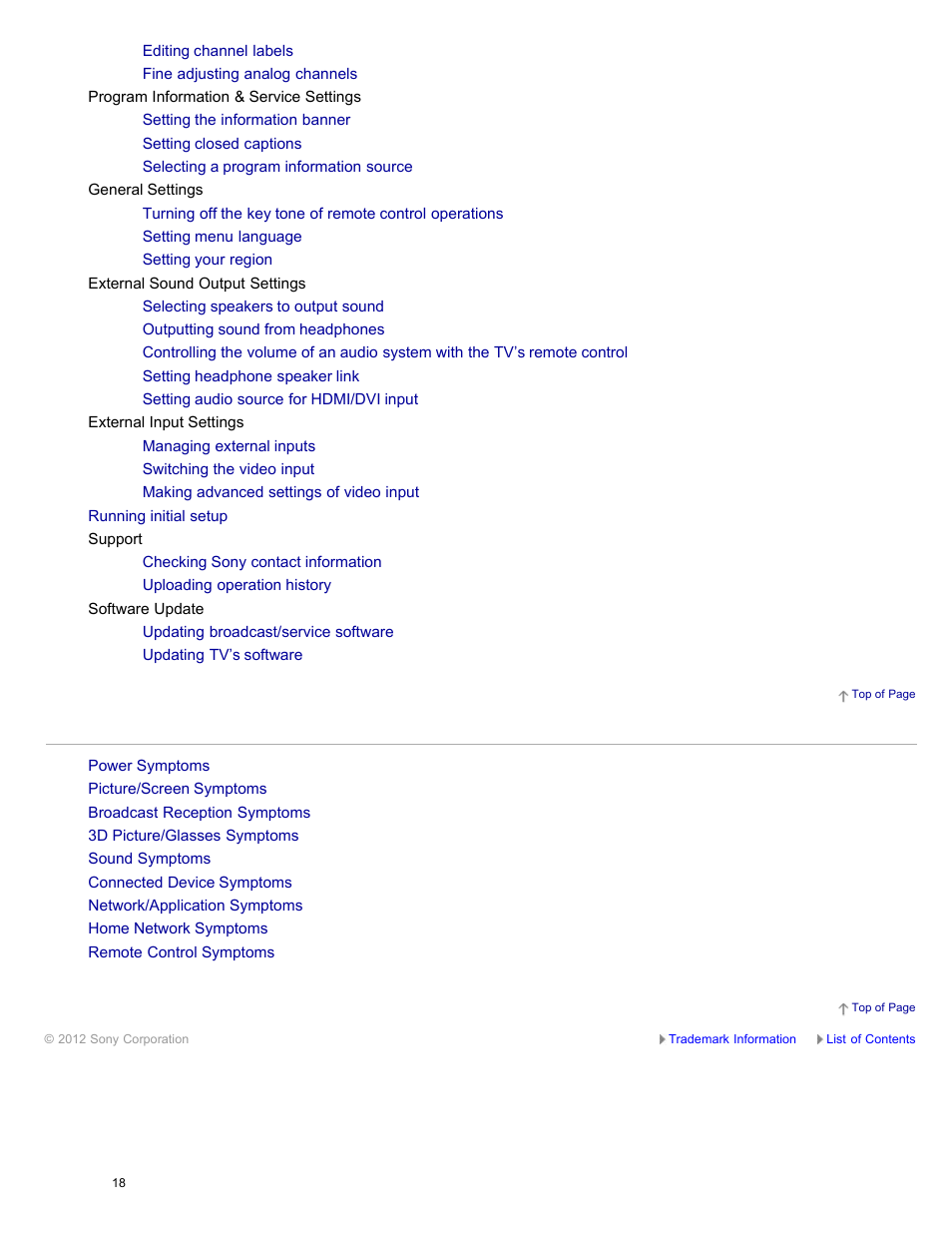 Sony XBR-84X900 User Manual | Page 23 / 185