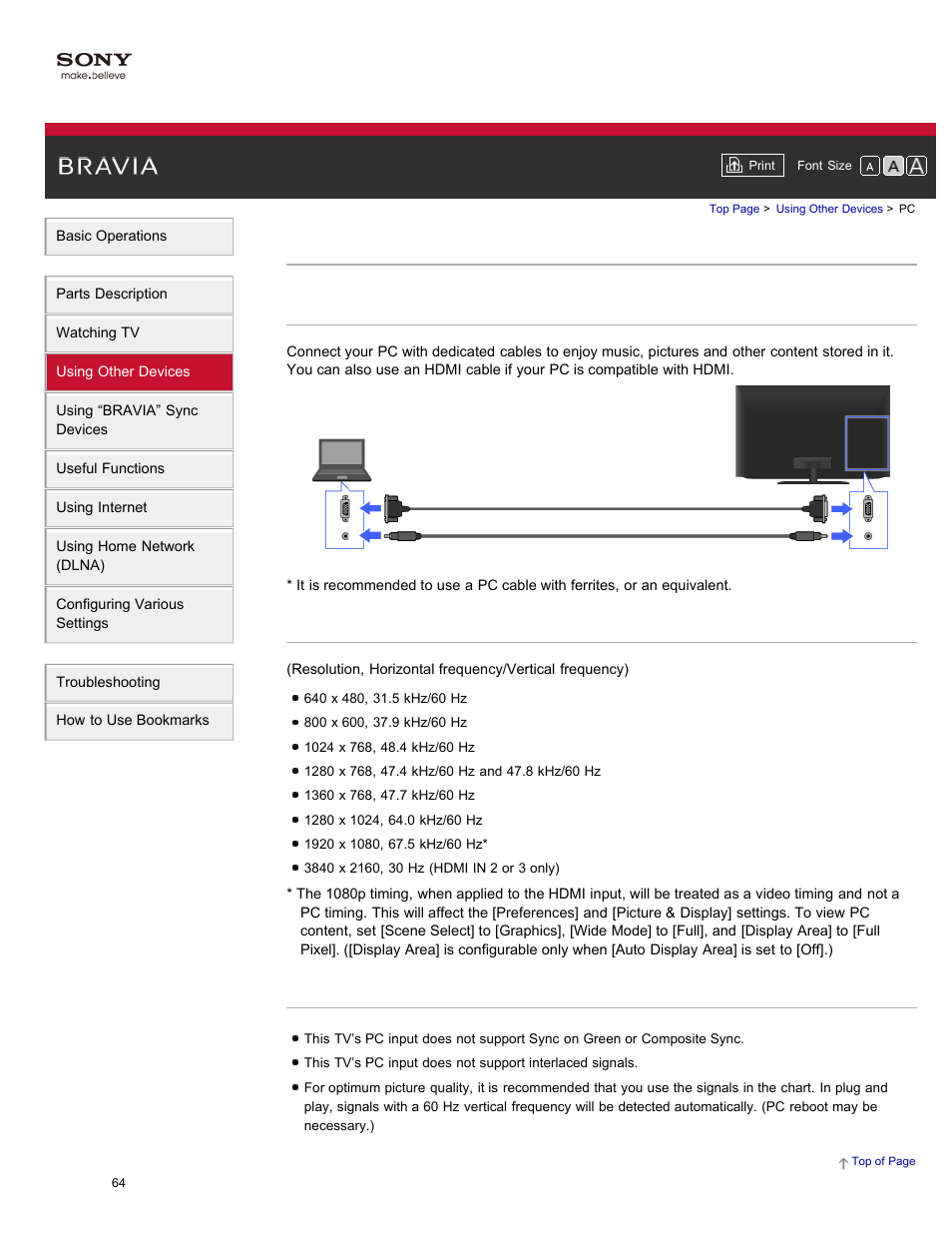 Sony XBR-84X900 User Manual | Page 69 / 185