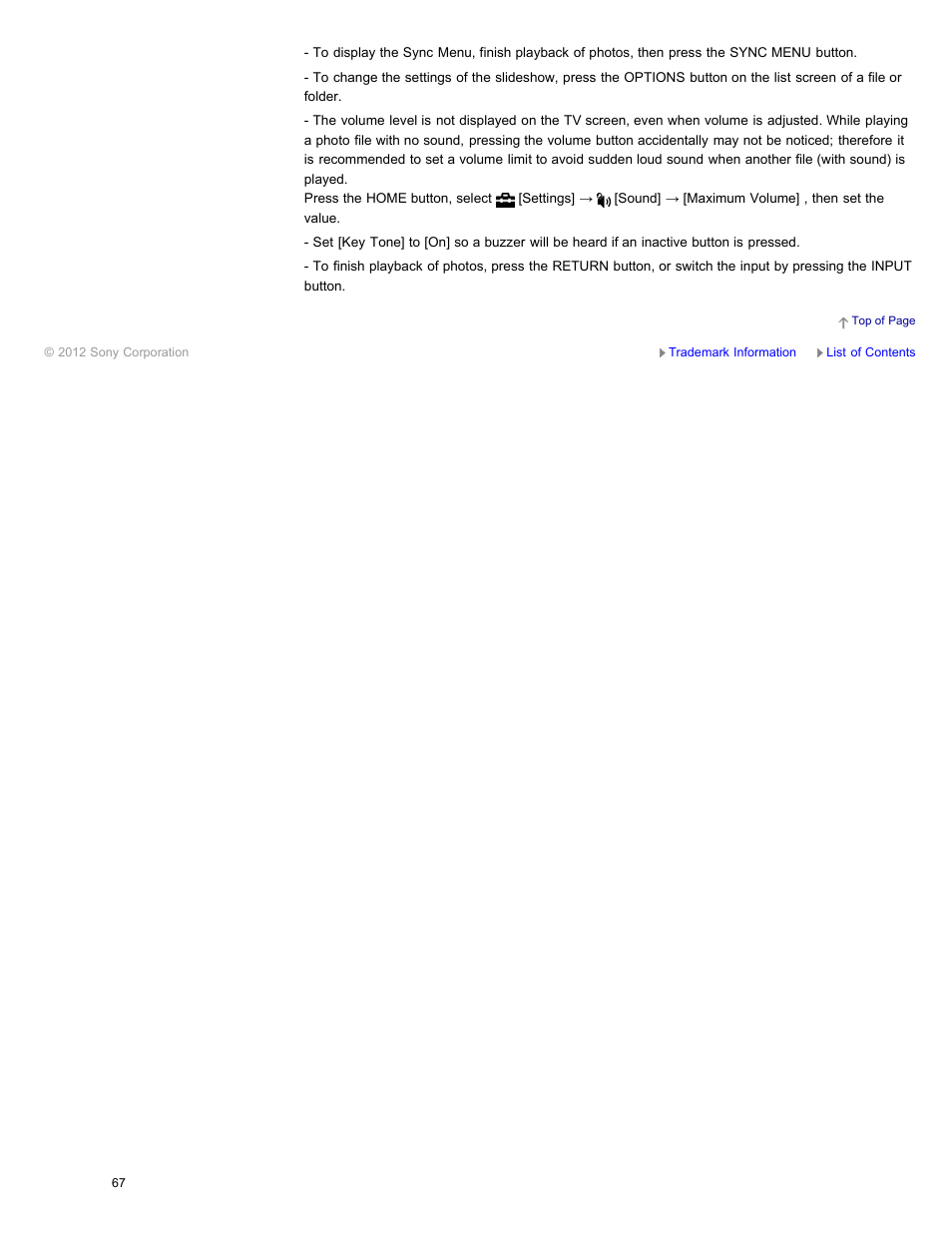 Sony XBR-84X900 User Manual | Page 72 / 185