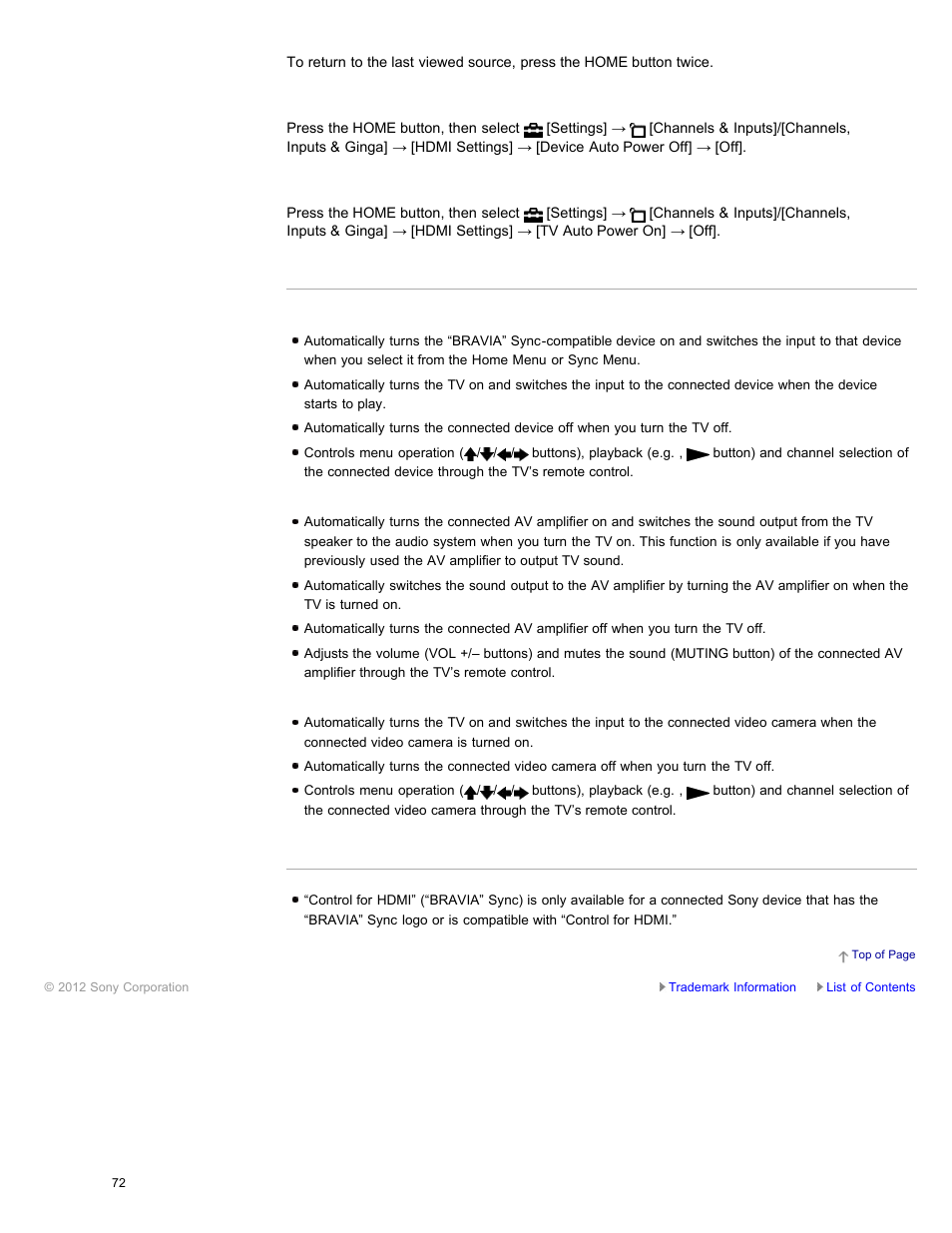 Sony XBR-84X900 User Manual | Page 77 / 185