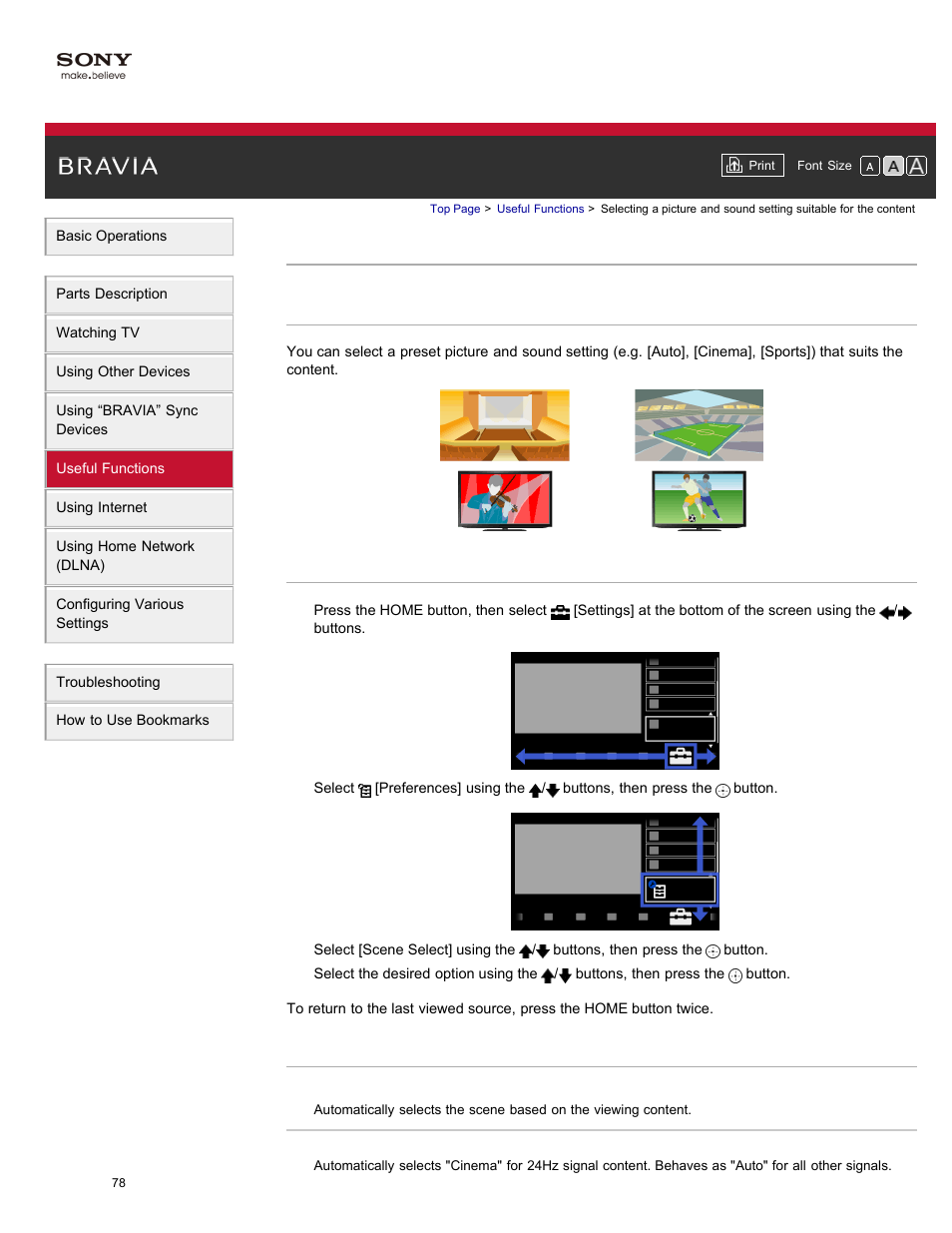 Sony XBR-84X900 User Manual | Page 83 / 185