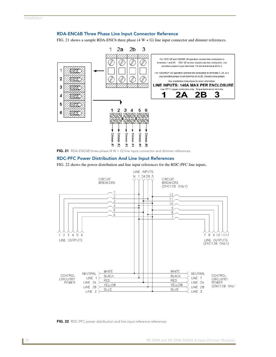 AMX Radia Eclipse 4-Channel Dimmer Module RE-DM4 User Manual | Page 26 / 90