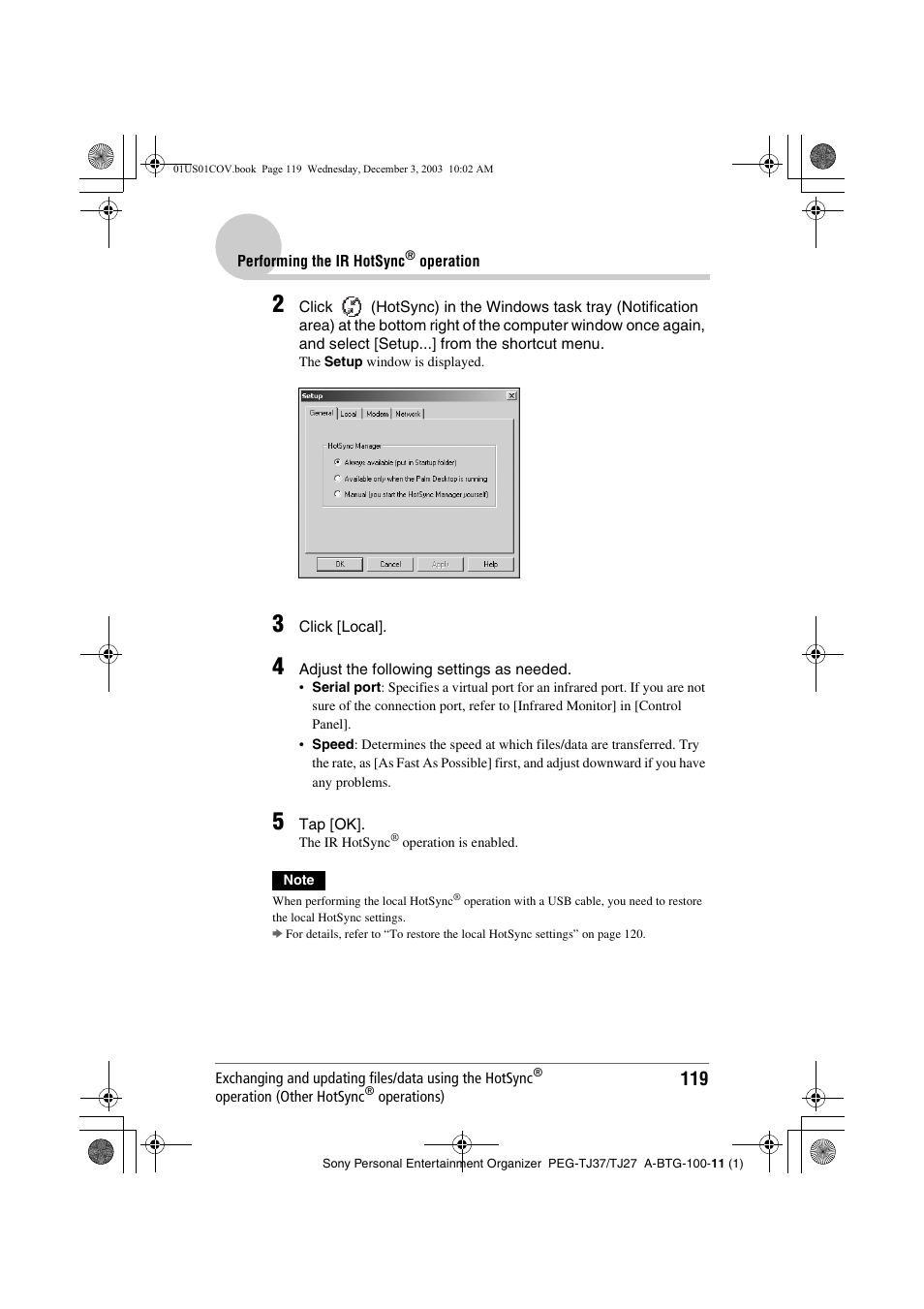 Sony PEG-TJ27 User Manual | Page 119 / 195