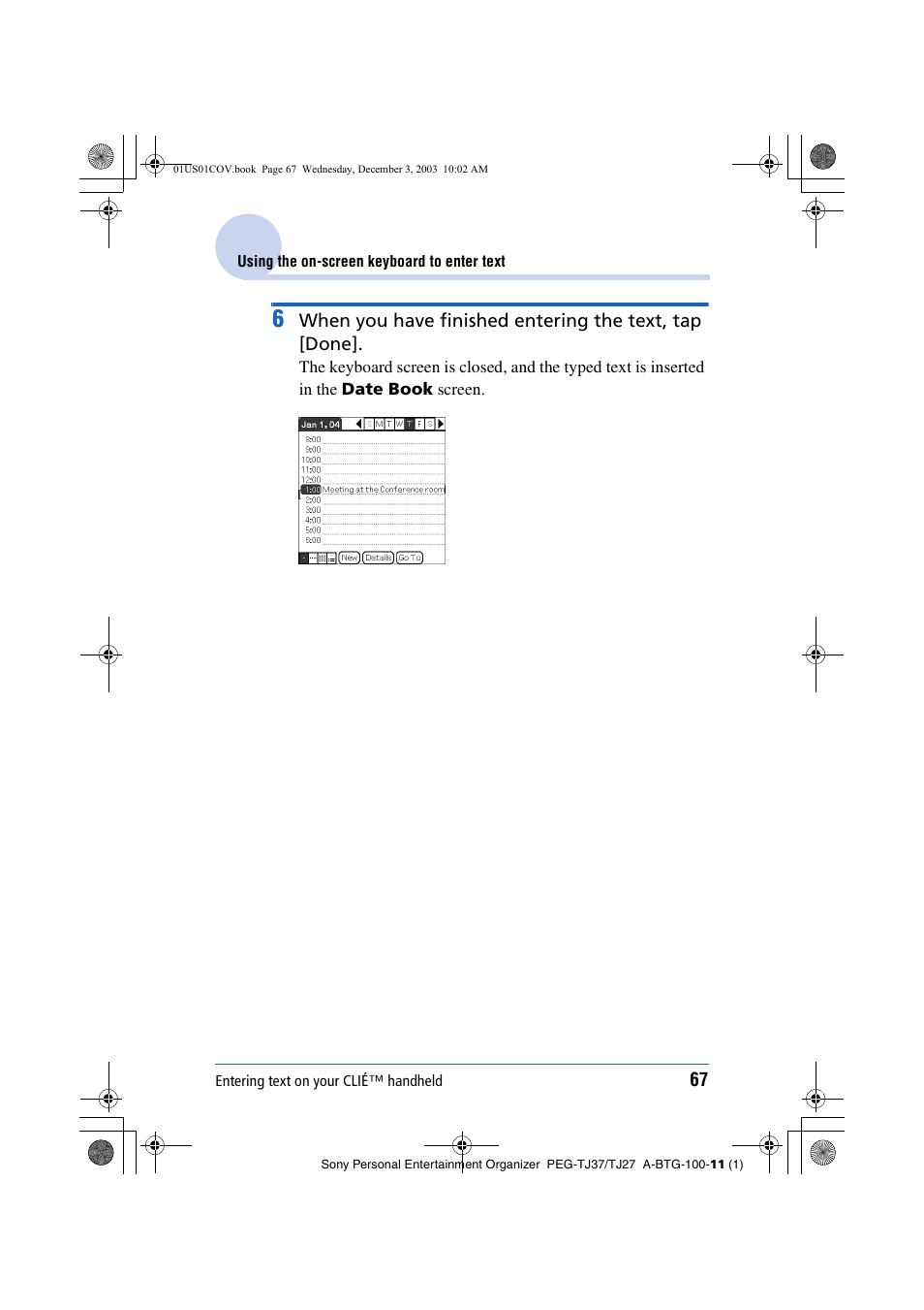 Sony PEG-TJ27 User Manual | Page 67 / 195