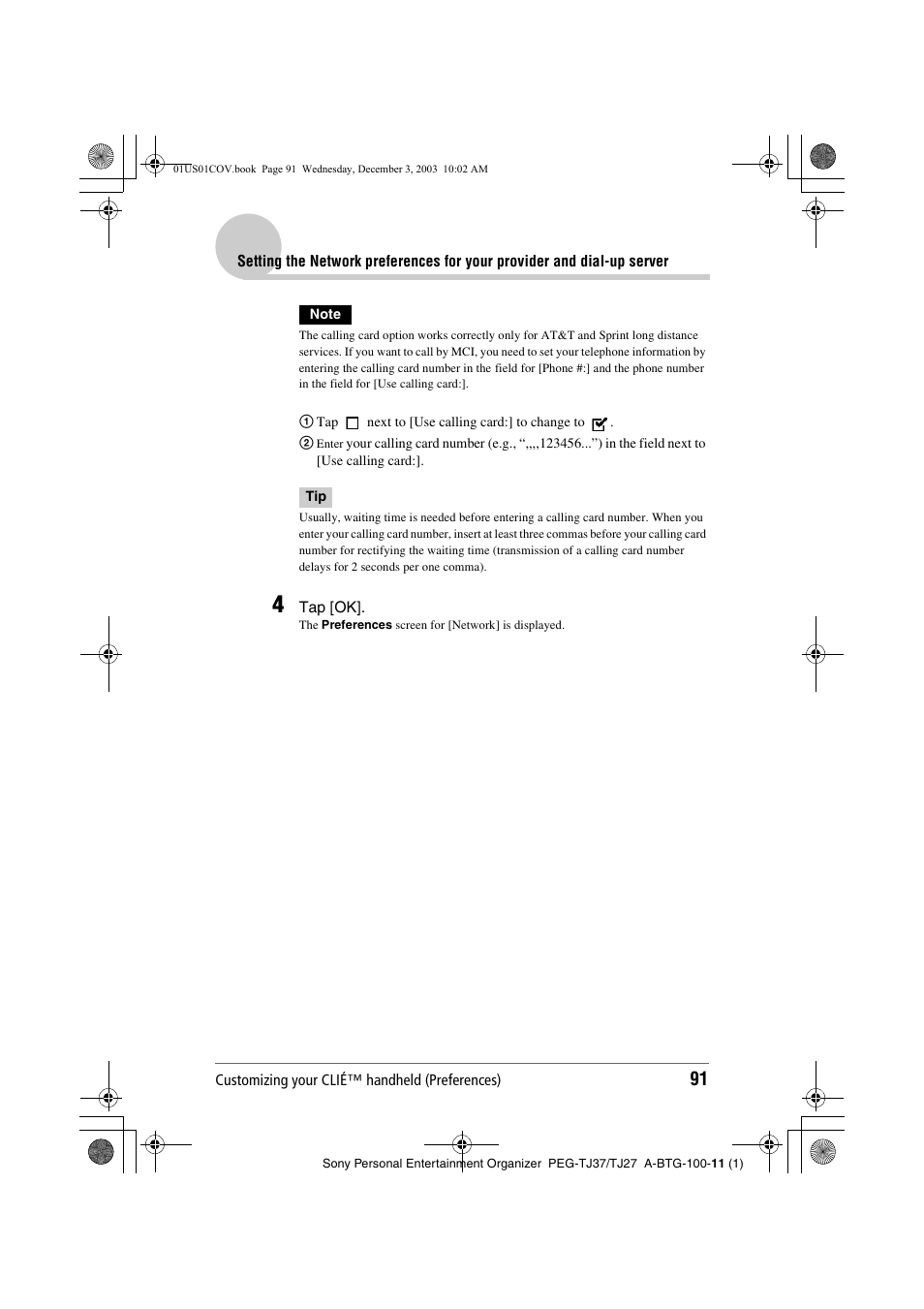 Sony PEG-TJ27 User Manual | Page 91 / 195