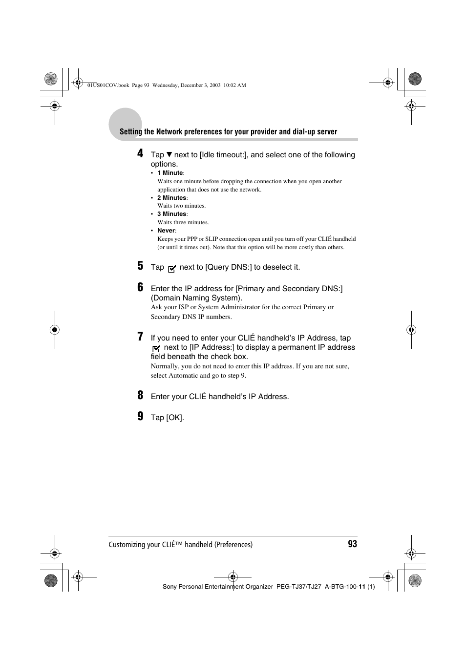 Sony PEG-TJ27 User Manual | Page 93 / 195