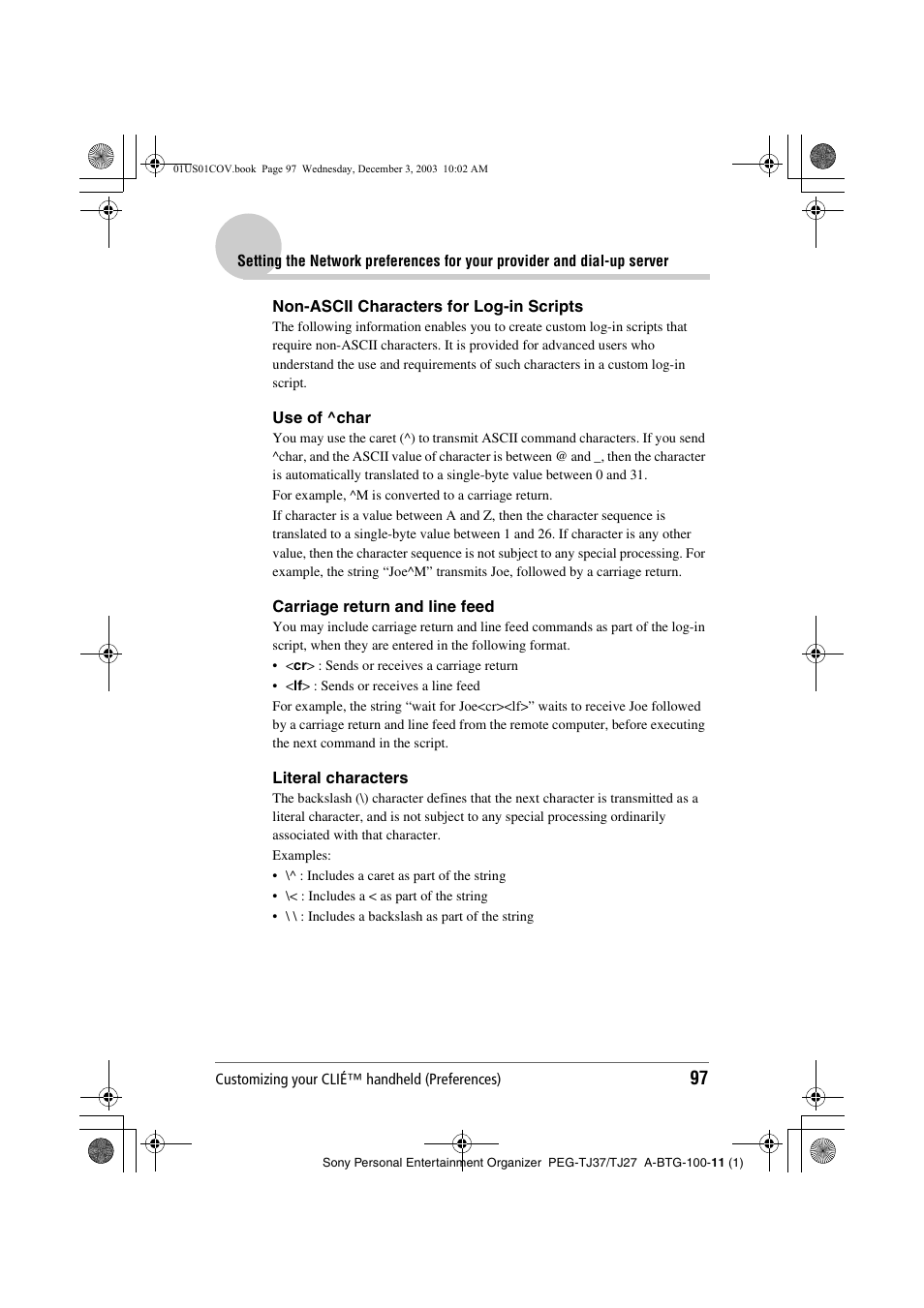 Sony PEG-TJ27 User Manual | Page 97 / 195