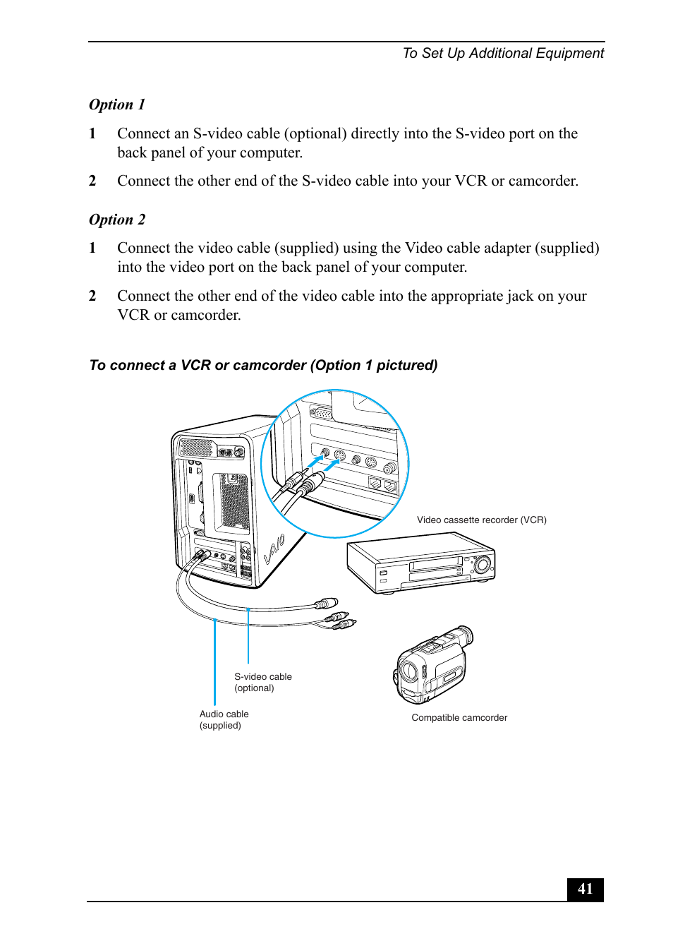 Sony PCV-MXS20 User Manual | Page 41 / 113