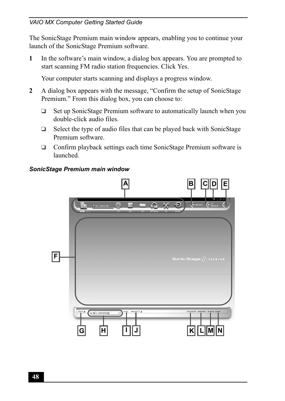 Sony PCV-MXS20 User Manual | Page 48 / 113