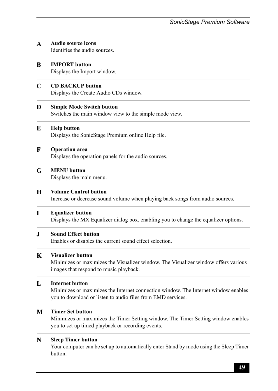 Sony PCV-MXS20 User Manual | Page 49 / 113