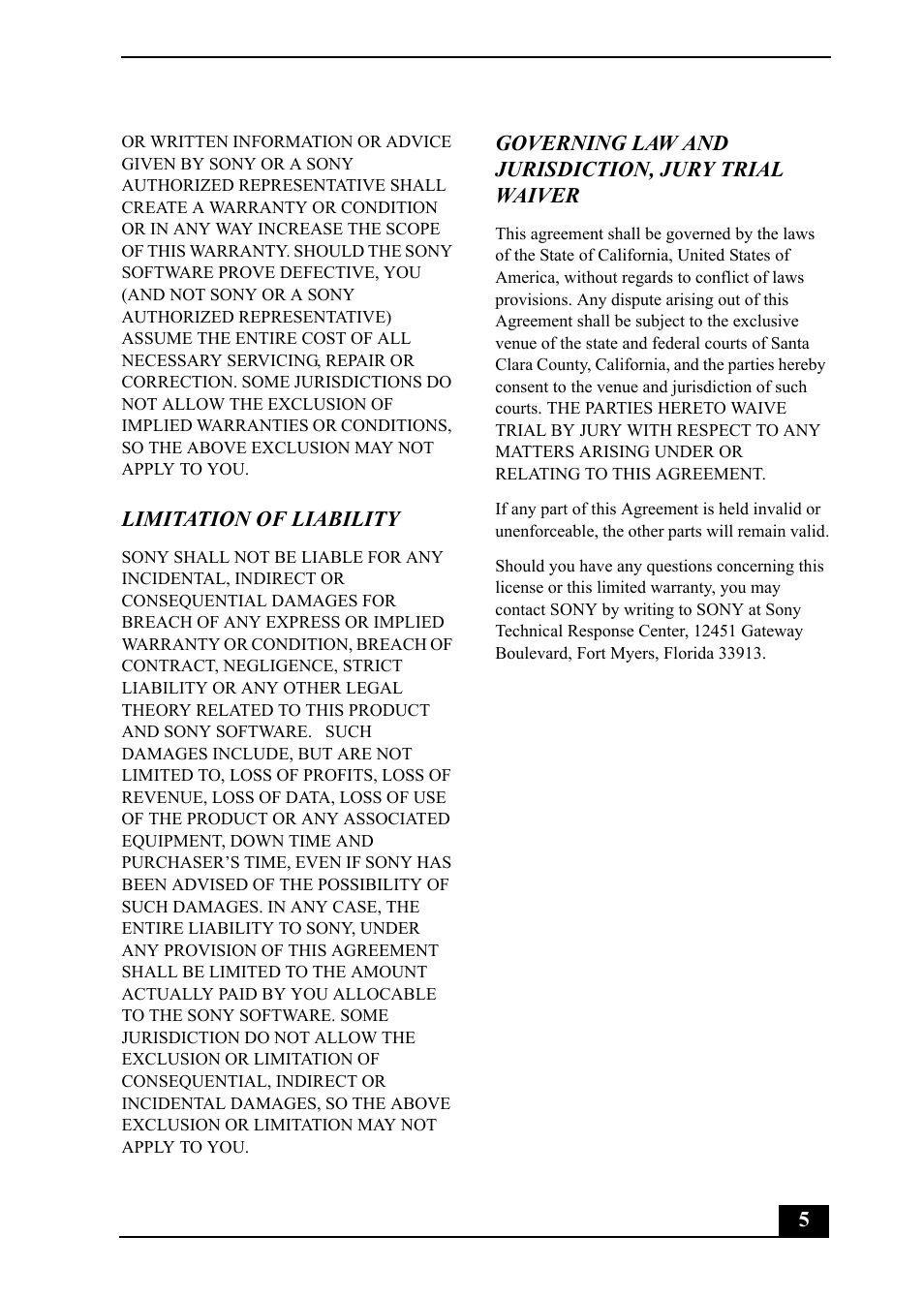 Sony PCV-MXS20 User Manual | Page 5 / 113