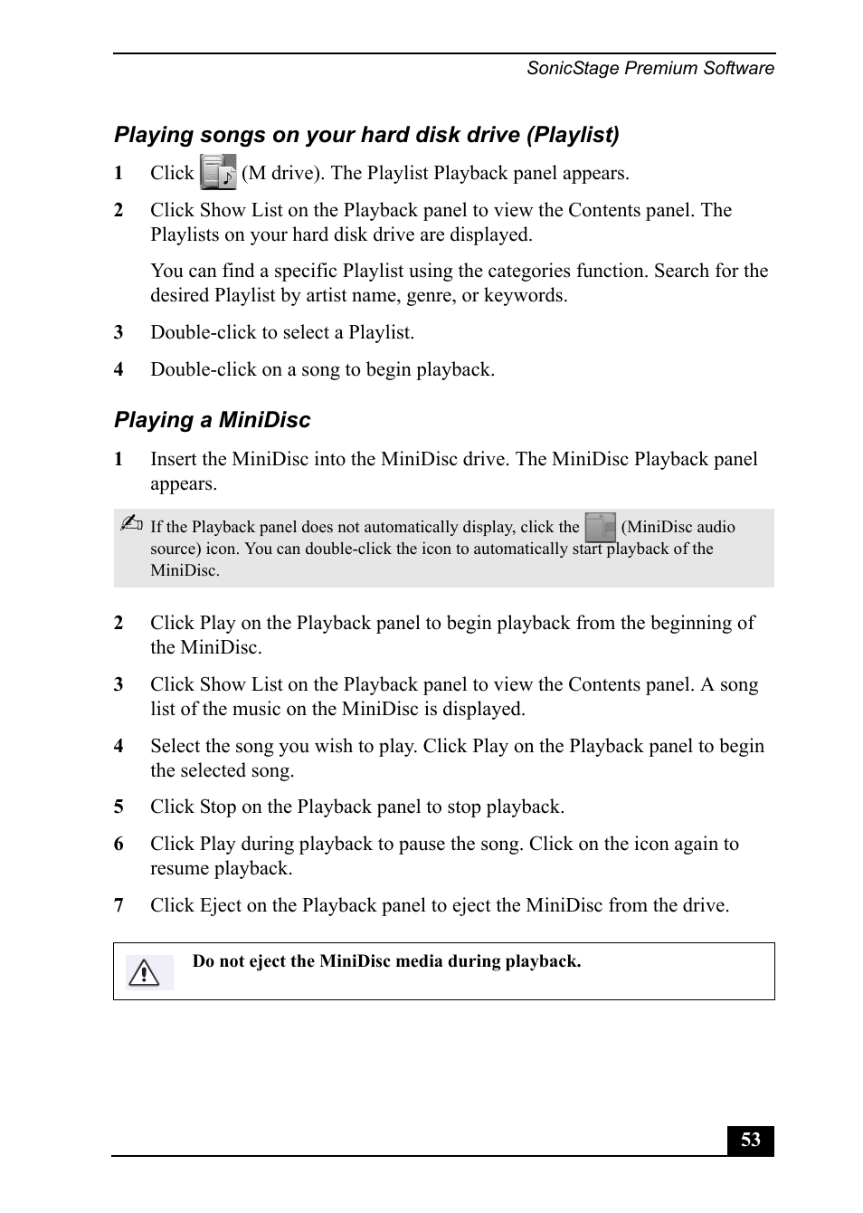 Sony PCV-MXS20 User Manual | Page 53 / 113