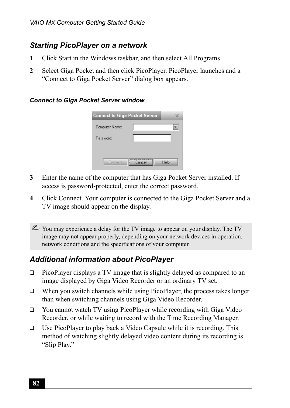 Sony PCV-MXS20 User Manual | Page 82 / 113