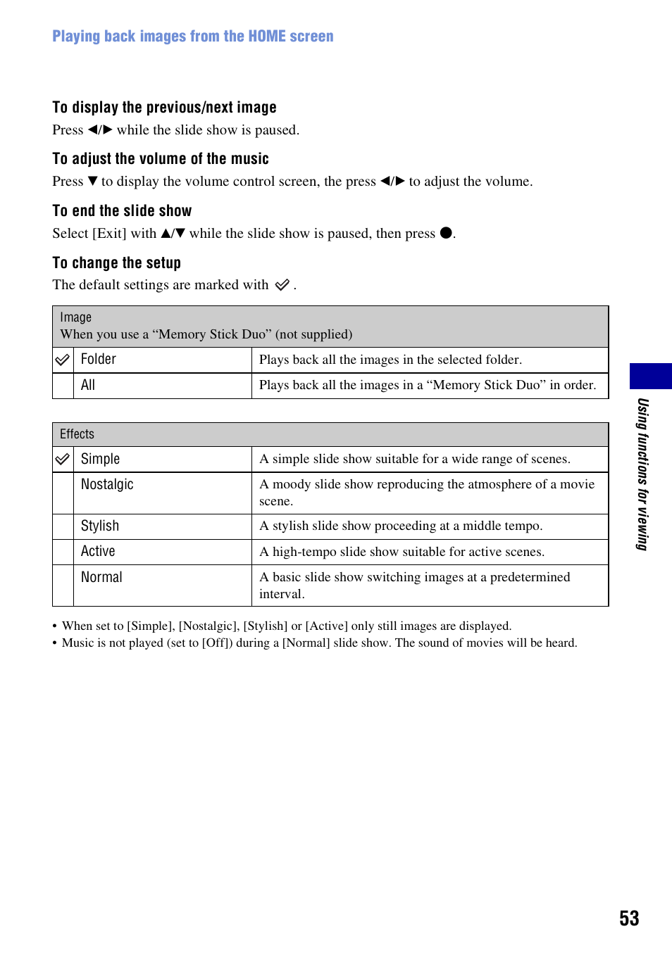 Sony DSC-W200 User Manual | Page 53 / 126