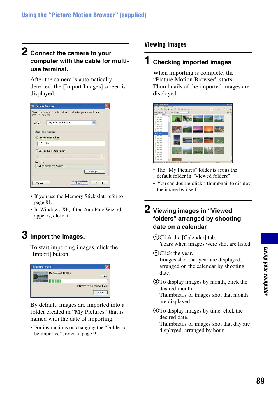 Sony DSC-W200 User Manual | Page 89 / 126