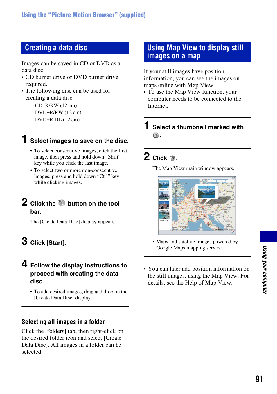 Sony DSC-W200 User Manual | Page 91 / 126
