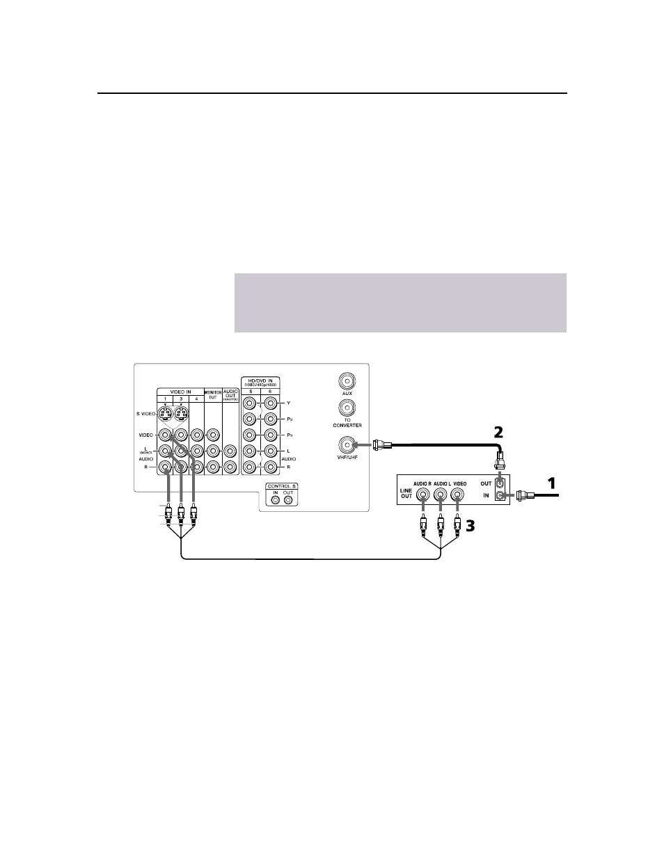 Connecting a vcr and cable, 14 connecting a vcr and cable | Sony KV-36XBR450 User Manual | Page 22 / 72