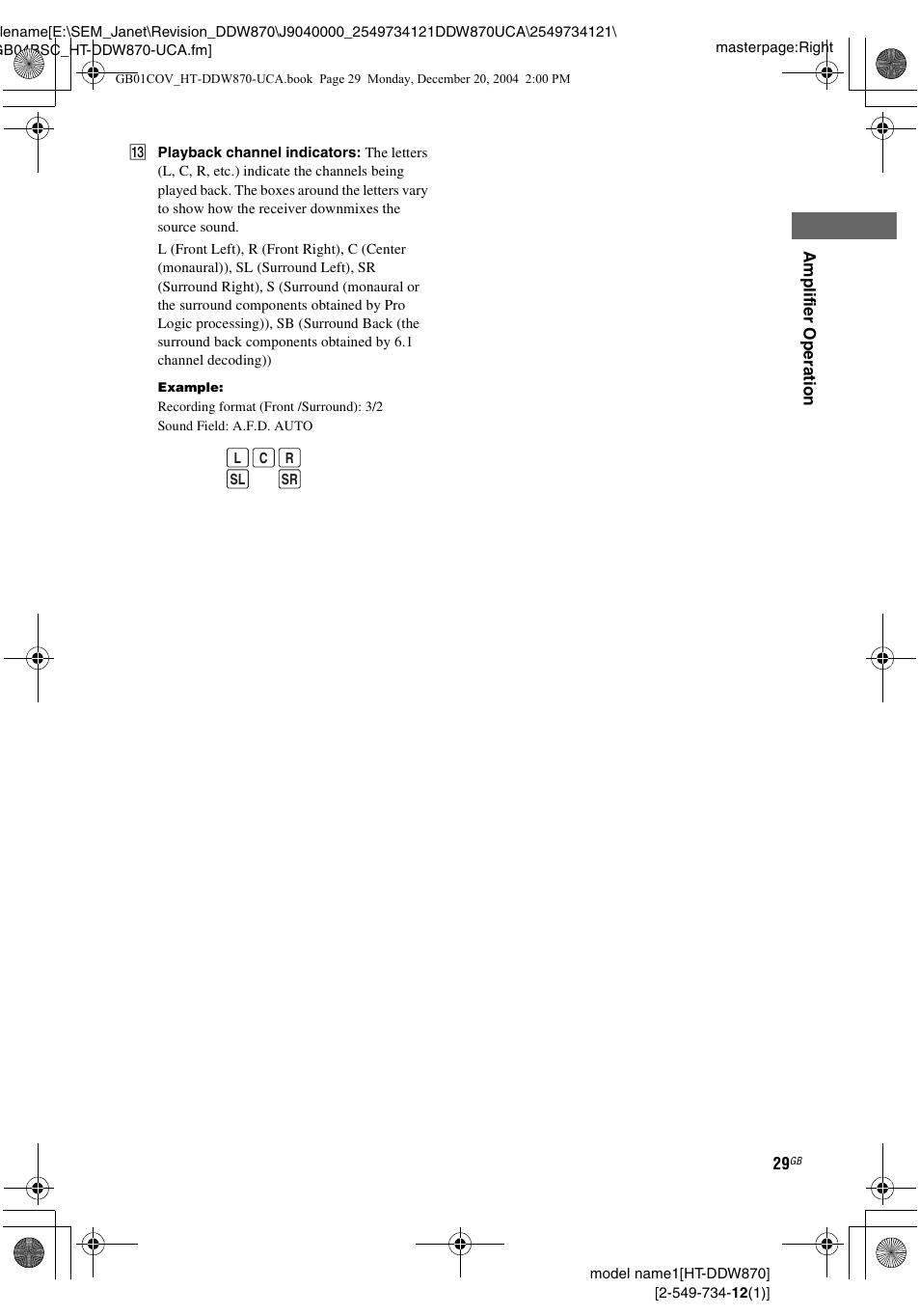 Sony HT-DDW870 User Manual | Page 29 / 60