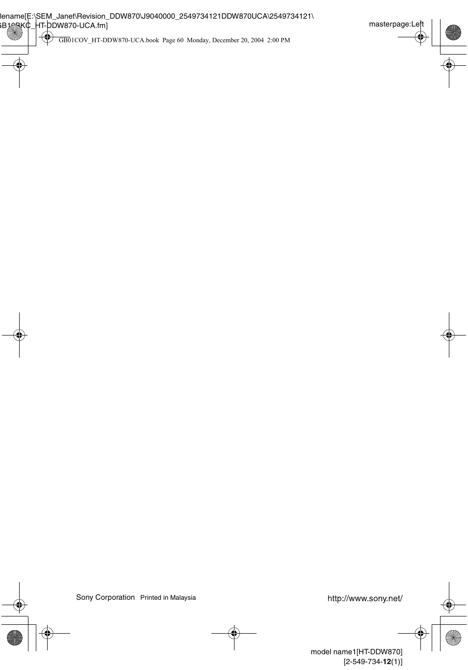 Sony HT-DDW870 User Manual | Page 60 / 60