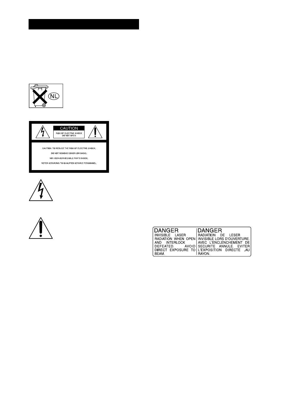Warning | Sony RCD-W50C User Manual | Page 2 / 32