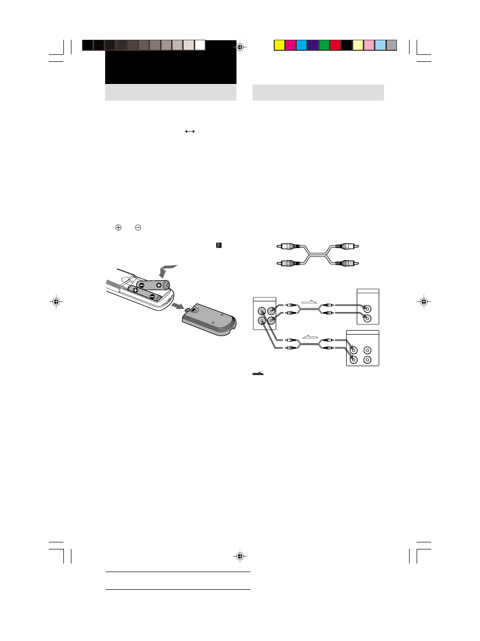 Unpacking, Hooking up the system, Inserting batteries into the remote | Getting started, Connecting the unit to an amplifier | Sony RCD-W222ES User Manual | Page 6 / 32