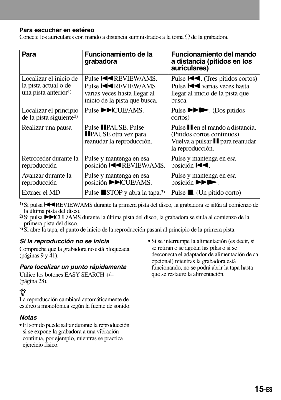 Ones (15) | Sony MZ-B100 User Manual | Page 69 / 164