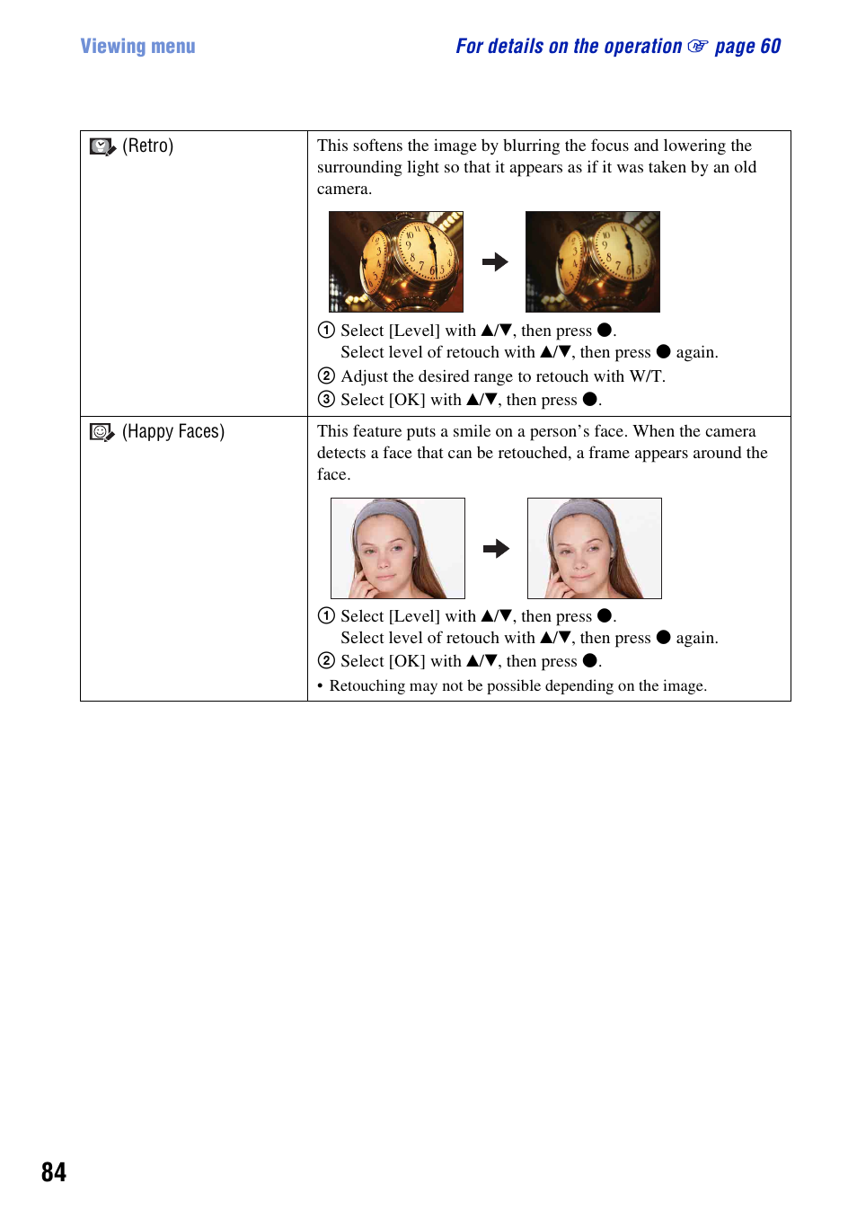 Sony DSC-H50 User Manual | Page 84 / 154