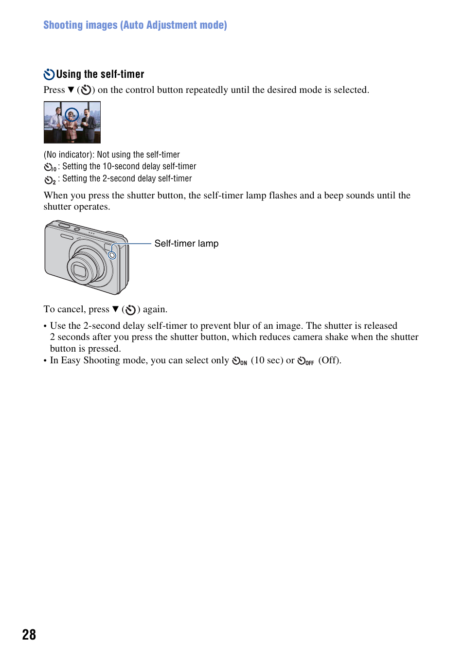 Sony DSC-W130 User Manual | Page 28 / 128