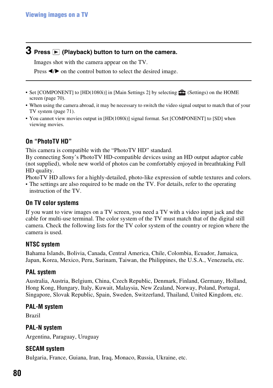 Sony DSC-W130 User Manual | Page 80 / 128