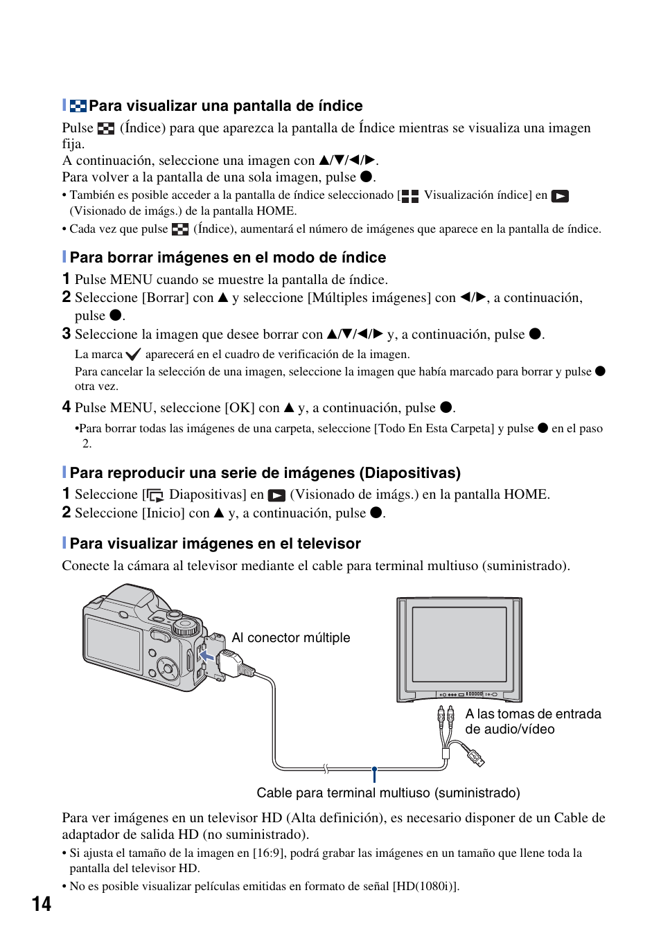 Sony DSC-H3 User Manual | Page 48 / 68