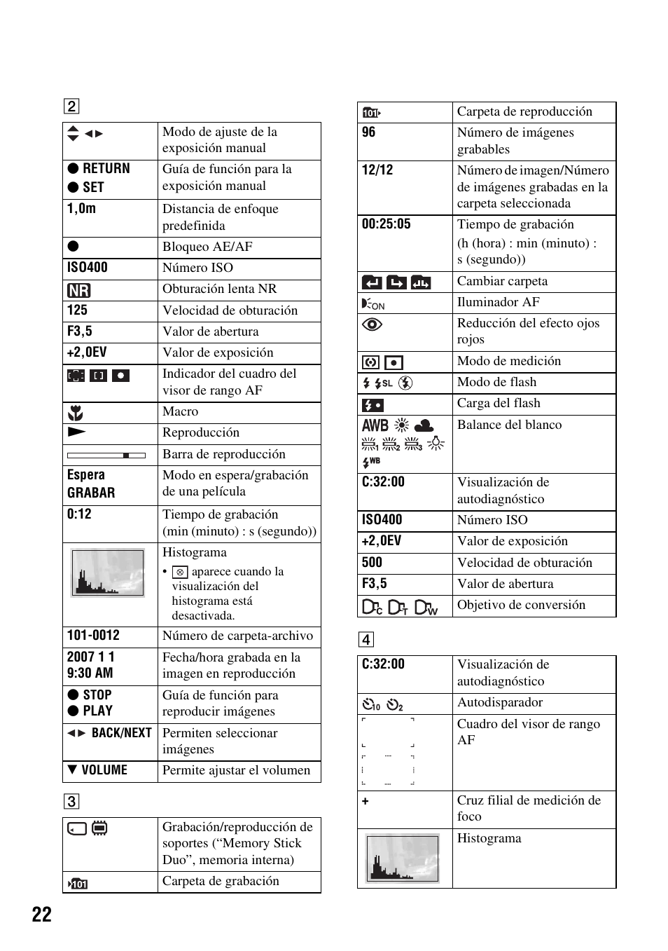 Sony DSC-H3 User Manual | Page 56 / 68