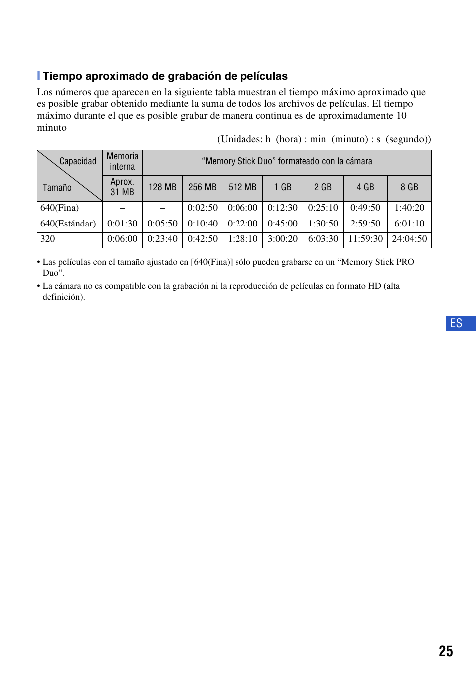 Sony DSC-H3 User Manual | Page 59 / 68