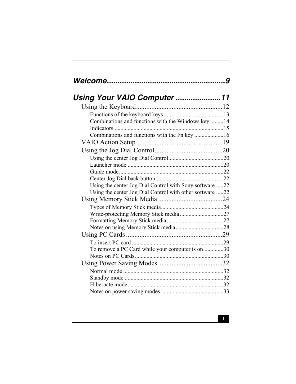 Sony PCG-VX88 User Manual | 149 pages
