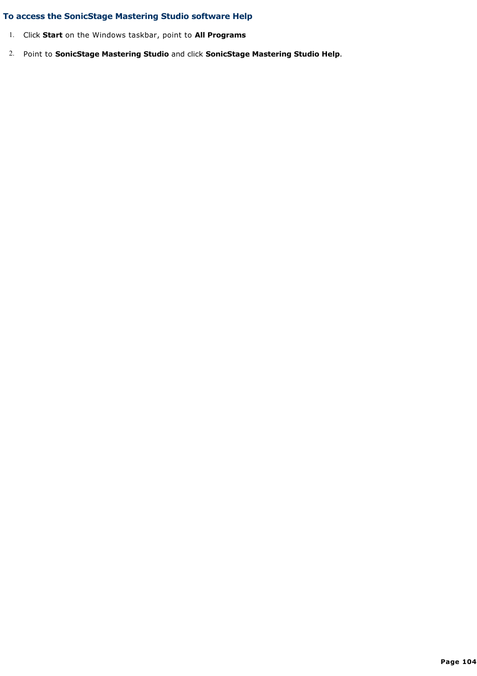 Sony PCV-RZ30C User Manual | Page 104 / 223