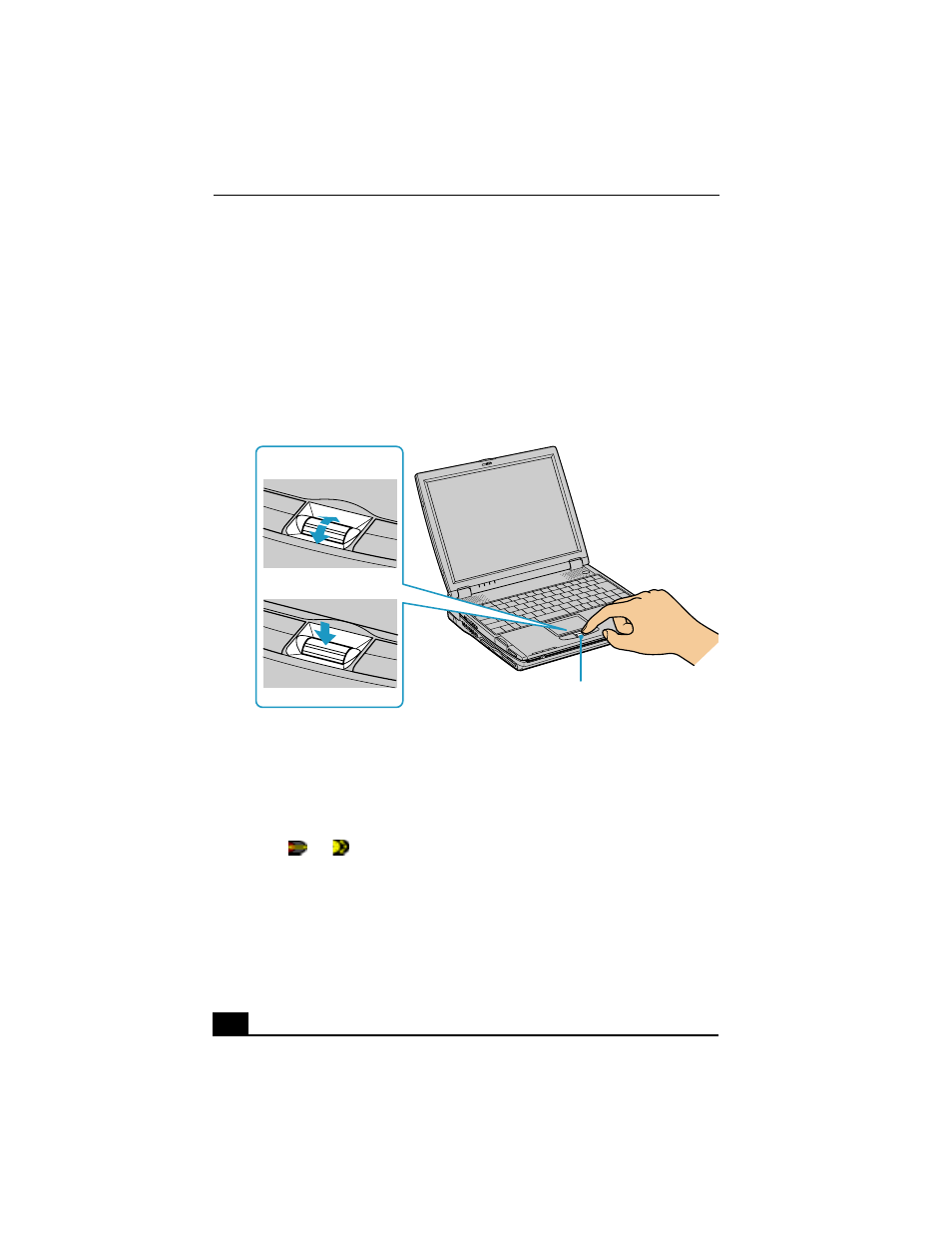 Using the center jog dial control | Sony PCG-R505JS User Manual | Page 20 / 135