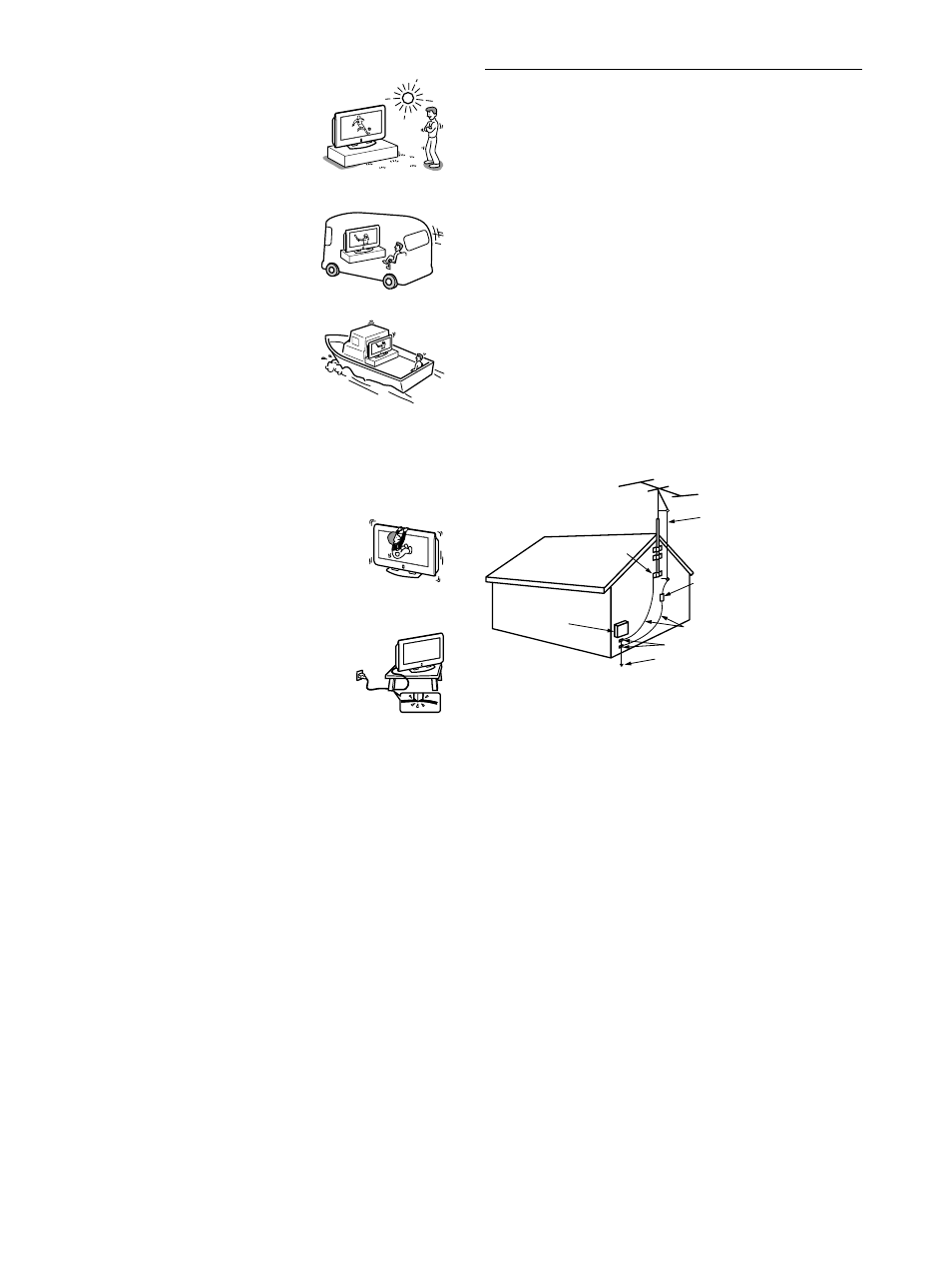 Antennas | Sony KE-42M1 User Manual | Page 7 / 84