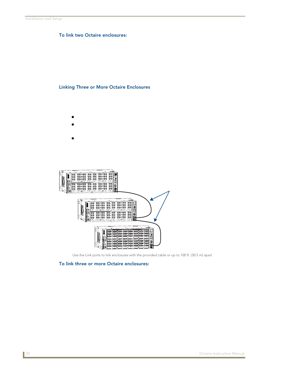 AMX Distribution Matrix Octaire User Manual | Page 24 / 105