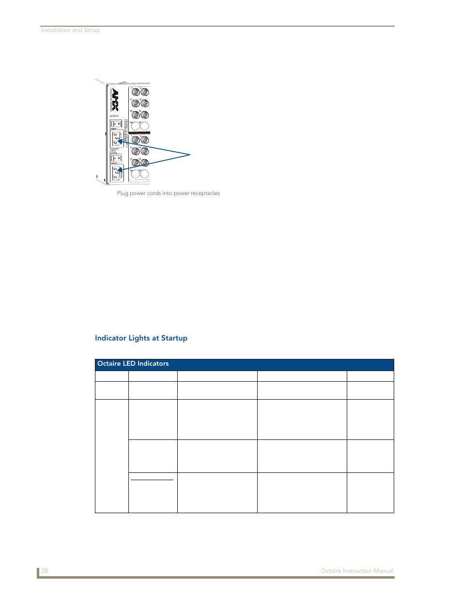AMX Distribution Matrix Octaire User Manual | Page 32 / 105