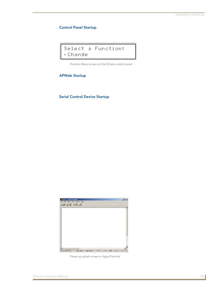 AMX Distribution Matrix Octaire User Manual | Page 33 / 105