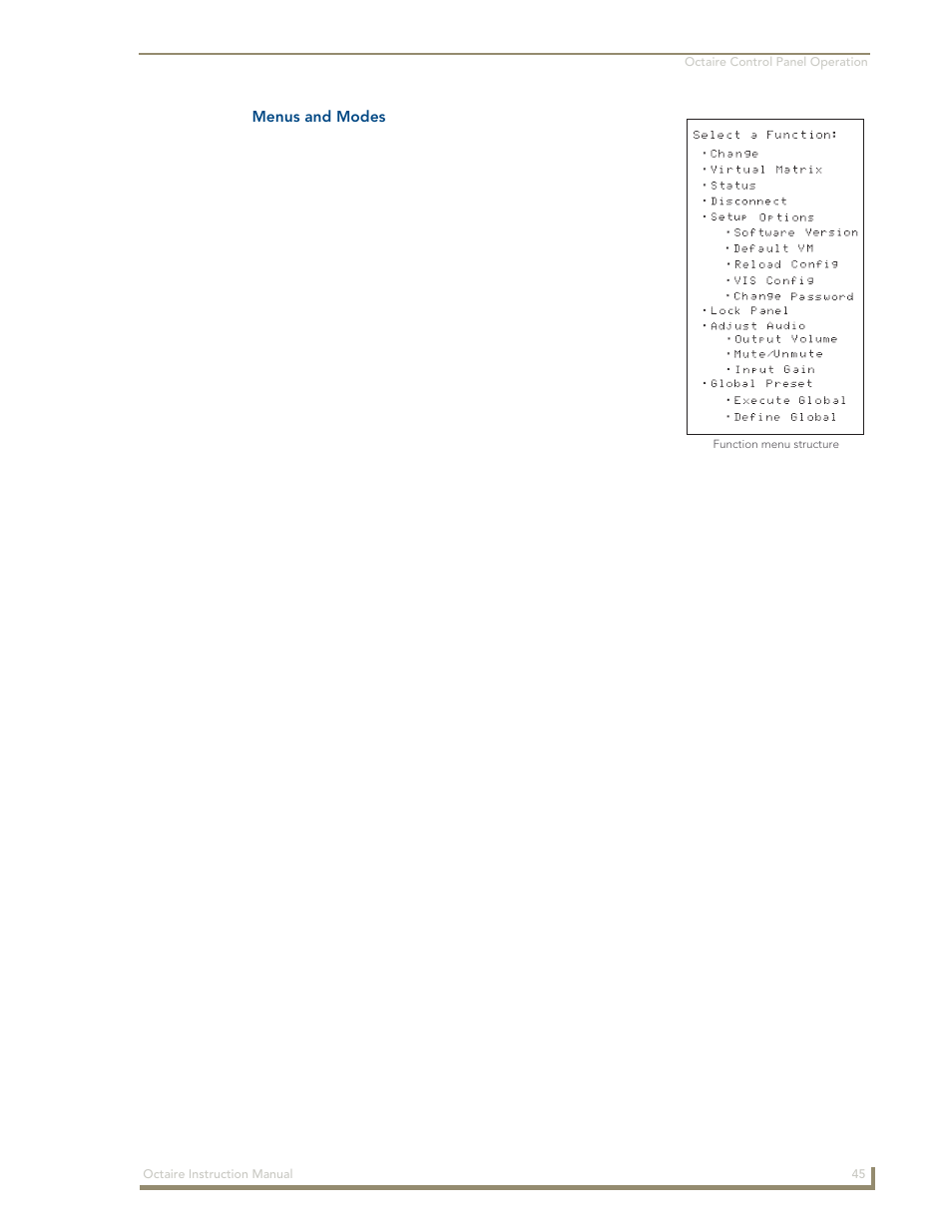 AMX Distribution Matrix Octaire User Manual | Page 49 / 105