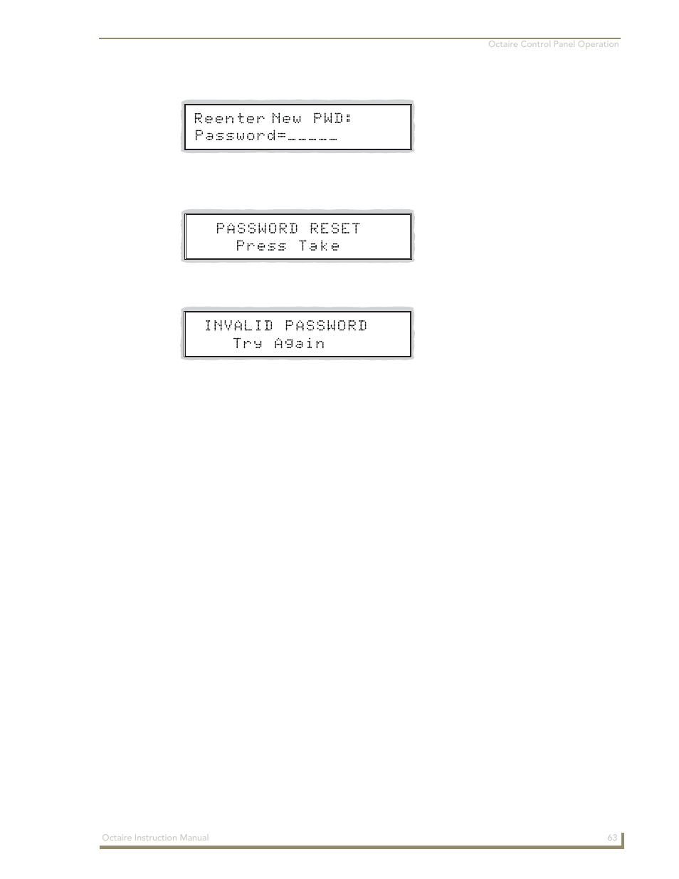 AMX Distribution Matrix Octaire User Manual | Page 67 / 105