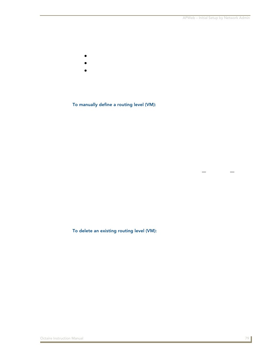 AMX Distribution Matrix Octaire User Manual | Page 83 / 105