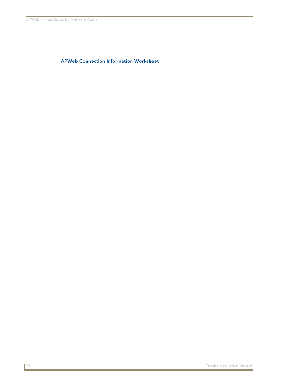 AMX Distribution Matrix Octaire User Manual | Page 90 / 105
